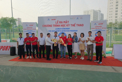 LỄ RA MẮT CHƯƠNG TRÌNH HỌC KỲ THỂ THAO ĐẦU TIÊN TẠI VIỆT NAM